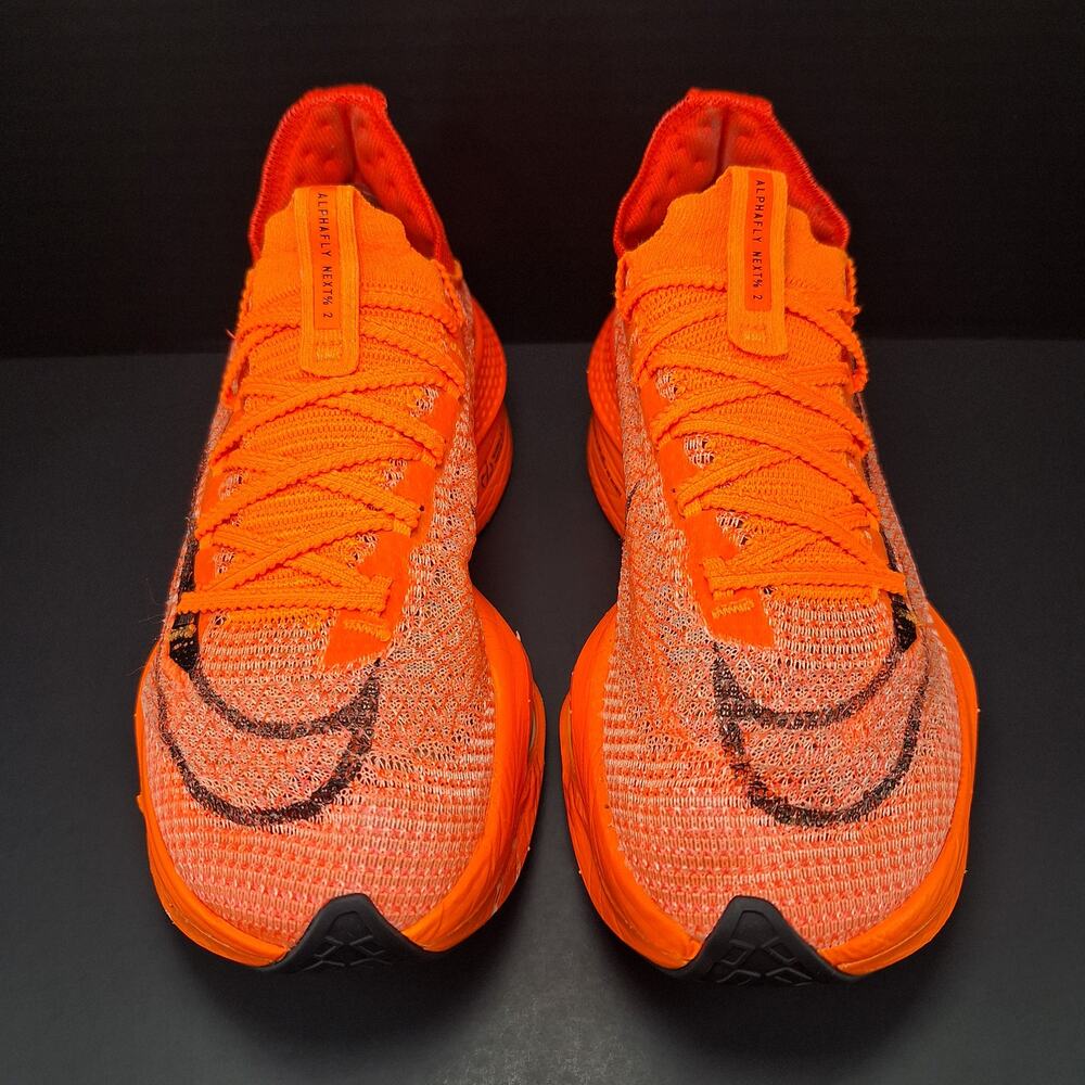 Nike Air Zoom Alphafly NEXT% 2 Womens 6.5 Total Orange DN3559-800 Running Shoes - Picture 5 of 16